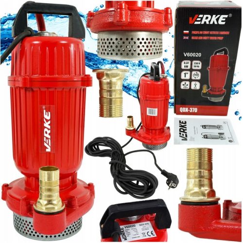 Verke 370 W potopna pumpa za vodu 5000 l/h