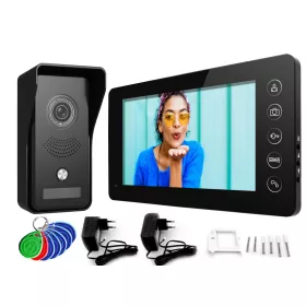   VIDEO INTERFON ZA KUĆNA ULAZNA VRATA + GATE PRIVJESCI MEMORIJA 7"