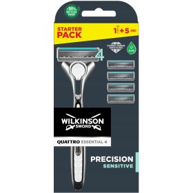   Brijač Wilkinson Sword Quattro Essential 4 Precision Sensitive + 5 patrona