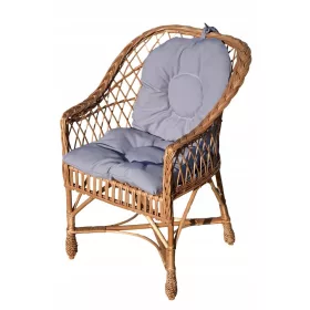 Vrtna fotelja od pletene wiklin