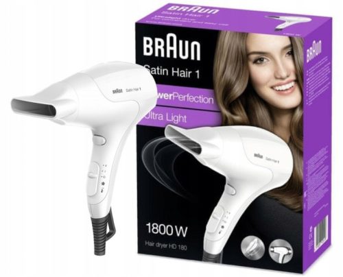 Snažno Sušilo za Kosu Braun HD 180 PowerPerfection