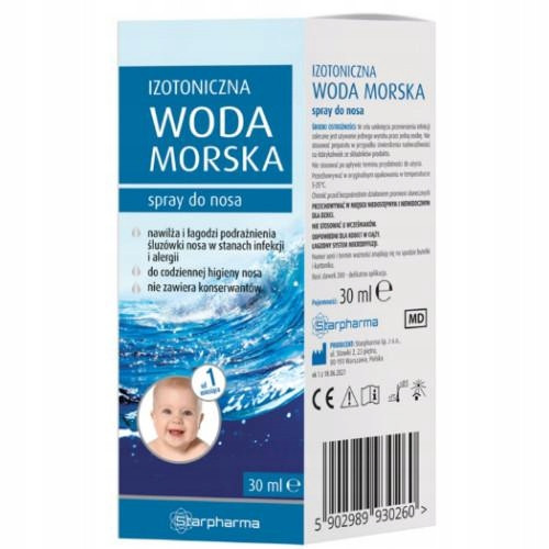 Starpharma izotonični sprej s morskom vodom 30 ml