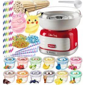    Ariete Cotton Candy uređaj za šećernu vunu crveni 500 W + 13 drugih proizvoda