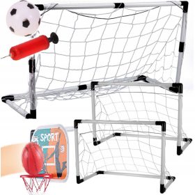 Zestaw sportskih golova za nogomet i košarku 2u1