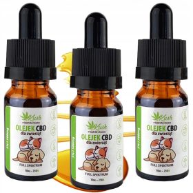 CBD ulje za pse i mačke 5% | 3x10ml FULL SPECTRUM