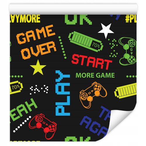 Teenage Room Play Game Over Wallpaper