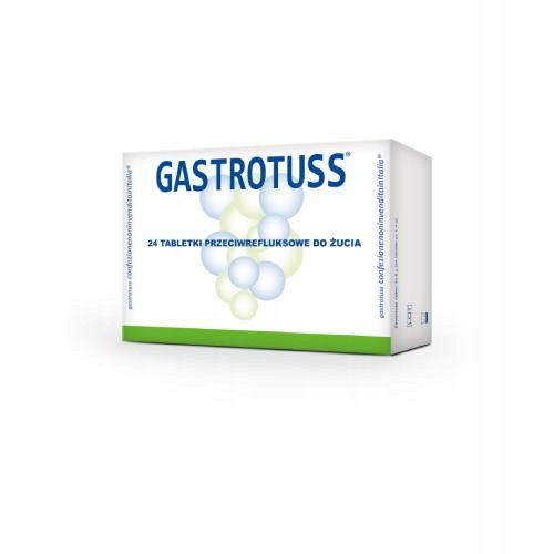 Gastrotuss, tablete za žvakanje za brzo i učinkovito olakšanje simptoma refluksa i žgaravice. Ovaj medicinski proizvod stvara mehaničku barijeru protiv refluksa, potiče regeneraciju sluznice i ubrzava