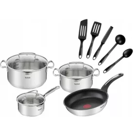 Tefal Duetto+ set lonaca, nehrđajući čelik, 6 kom.