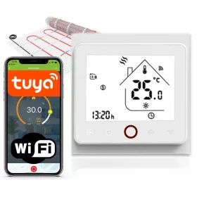   Pametni termostat - WiFi regulator temperature za električno grijanje TUYA 16A