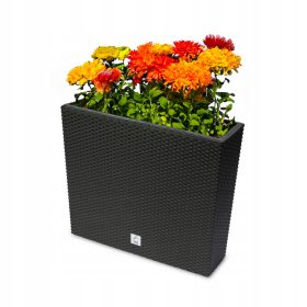    Valle Verde saksija 58 cm x 18 x 50 cm, plastika, nijanse smeđe i bež