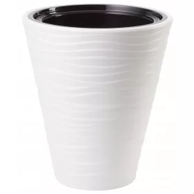    Form-Plastična posuda za cvijeće 40 cm x 40 x 44 cm promjer 40 cm plastična bijela