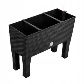    Prosperplast saksija 80 cm x 33 x 62 cm promjer 10 cm plastične nijanse smeđe i bež boje