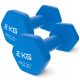  Bučice Bučice za vježbanje UTIGOVI SET GYM 2x2kg 4FIZJO
