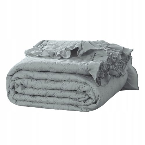 Prekrivač od mikrofibre Ruffy 240x220 cm sive boje za udoban san