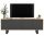 TV Loft APOLLO 2, moderna TV komoda grafit MAT 150cm, bezuchwytowe otwieranie drzwiczek "push to open", elegancki design idealny do pomieszczeń w stylu Loft. Dostępna w różnych kolorach: dąb wotan - b