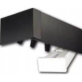  Dvostruka ALUMINIJSKA stropna šipka s poklopcem, 2,6 m