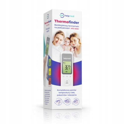 ToplomjerMedi Bezkontaktni Infracrveni Thermofinder HFS-1000, Bijeli