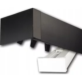 Dvostruka ALUMINIJSKA stropna šipka s poklopcem, 4,4 m