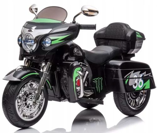 Motor Bobo-San Elegantni Električni Motor za Djecu s Kožnim Sjedalom i LED Svjetlima