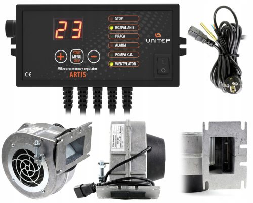  Regulator za kotao za ložište + NWS 80 W ALU puhalo