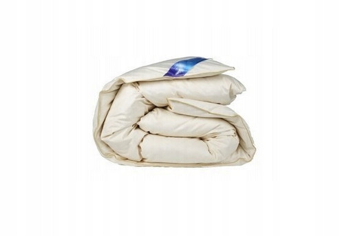 KOŠARA ZA KREVET 200x220 PUNJENA PERJEM I PUHOM 3,5 KG, 100% PAMUK