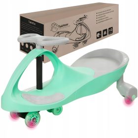  Twistcar Pastelove za vožnju, zelena i siva