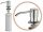 myQ inox dozator 320 ml sivi