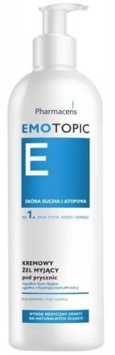 EMOTOPIC Kremasti gel za tuširanje za osjetljivu kožu, 400 ml