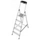 Aluminijska drabina Krause Monto Safety 1x5 sa samostojećim dizajnom