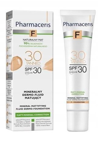 Pharmaceris F Mineralni Dermo-fluid za matiranje Tanned 30, 30 ml