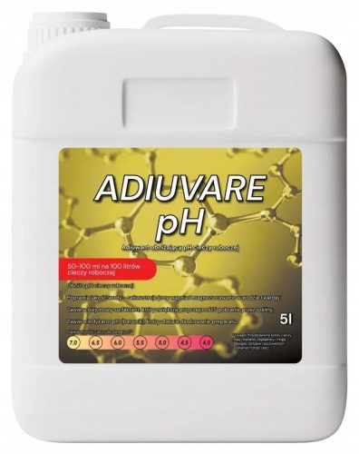 ADIUVARE pH 5L - Efikasan Adjuvant za Regulaciju pH u Poljoprivredi
