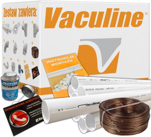 Vaculine 3 GN + 2xSZUF centralni usisavač