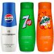 Set za gaziranje SodaStream s Pepsi, 7Up i Mirinda sirupima 440ml