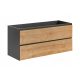 ORMARIĆ ZA UMIVAONIK MONAKO GREY OAK 120 CM
