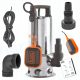 Black&Decker Moćna Potopna Pumpa za Čistu i Prljavu Vodu 1100W 16500l/h