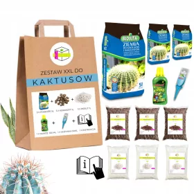   Vrtna zemlja - XXL SET ZA KAKTUSE I SUKULENTE GNOJIVO SUPSTRAT
