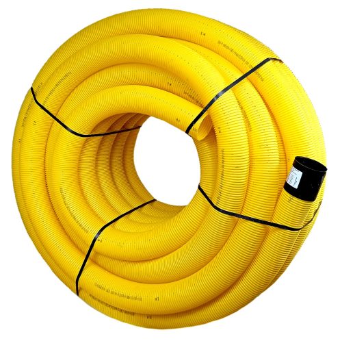 Drenažna cijev PVC promjera 80 mm s otvorima - kolut 50 m