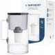 Vrč za filtriranje vode od stakla Wessper AquaClassic Crystalline 3,3 l, crni