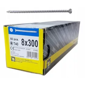 Kvalitetni vijci za drvo Domax 8 x 300 mm 50 kom.
