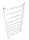 Pro-Kupaonski radijator 530x900 ROYAL Slim WHITE dostava unutar 24 sata