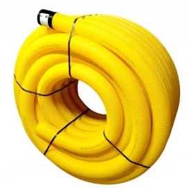 PVC drenažna cijev fi 100 bez rupa - bobina 50 m.