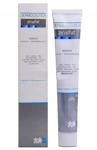Zinalfat Krema za Umirivanje i Regeneraciju Kože 50 ml