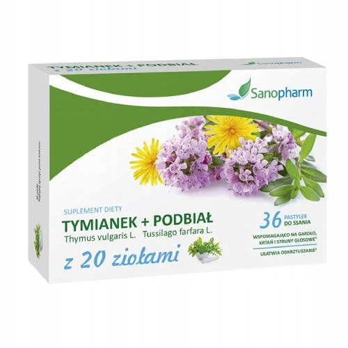 Majčina dušica + podbjel sa 20 biljaka 36 pasta za sisanje