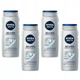 NIVEA Men Silver Protect 4x Gel za tuširanje 500 ml