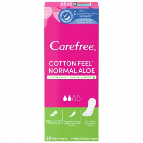 Higijenski ulošci Aloe Vera Carefree Normal 20