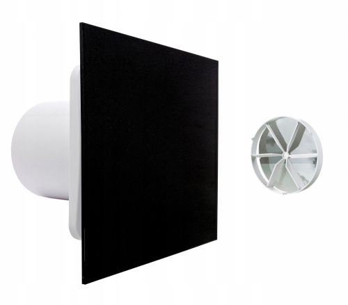 Ventika KLIQ100BASEH + KLIQFP180CHROME kupaonski ventilator 100 mm