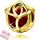  Charms privjesak Rose SREBRO ZLATNE PERLE PERLE