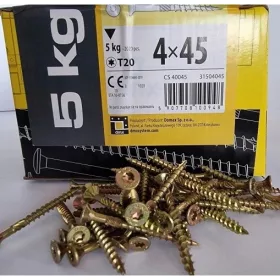 Stolarski vijaci za drvo 4x45 konusni 5kg