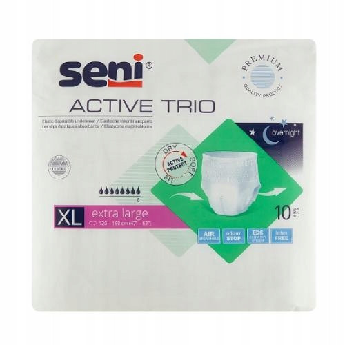 Elastične gaćice Seni Active Trio veličina XL 10 kom