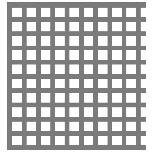 Pocinčani čelični lim 1,5 mm 100 x 100 cm